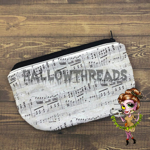 Music Small Zipper Bags