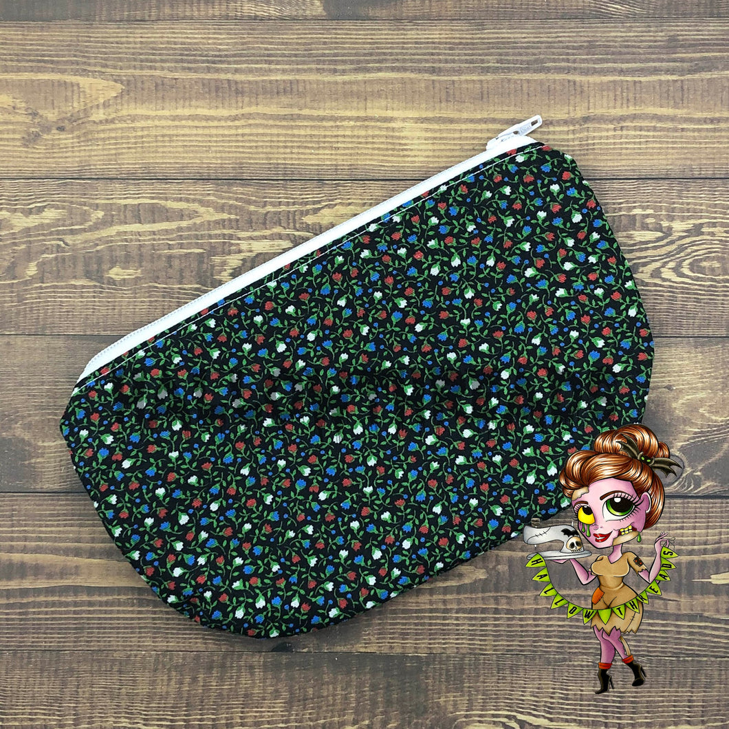 Flower Small Zipper Bag