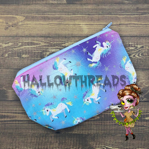 Unicorn Small Zipper Bags