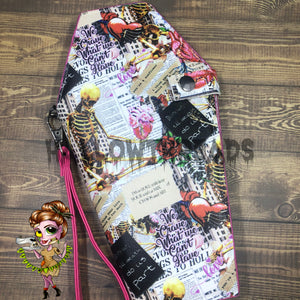 Skeleton Coffin Wallet