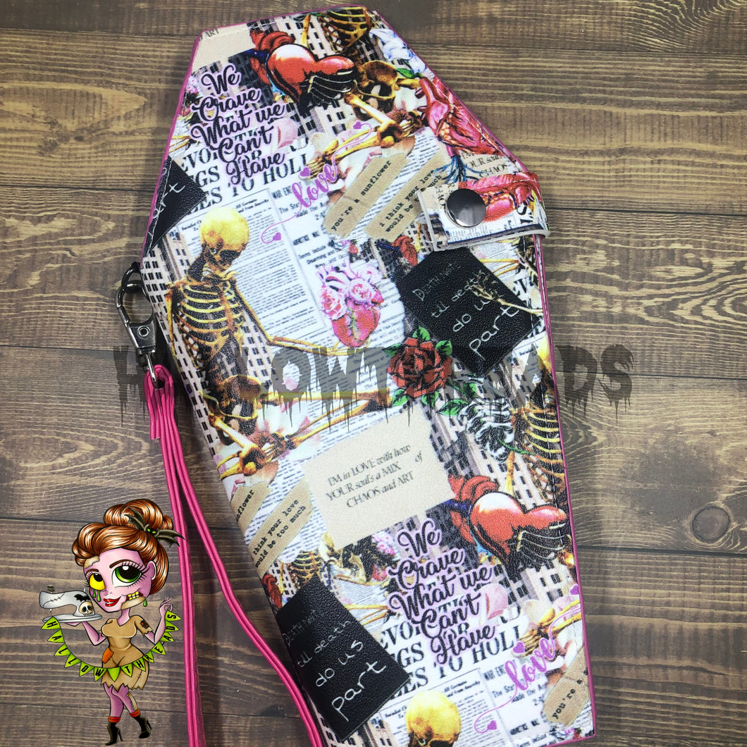 Skeleton Coffin Wallet